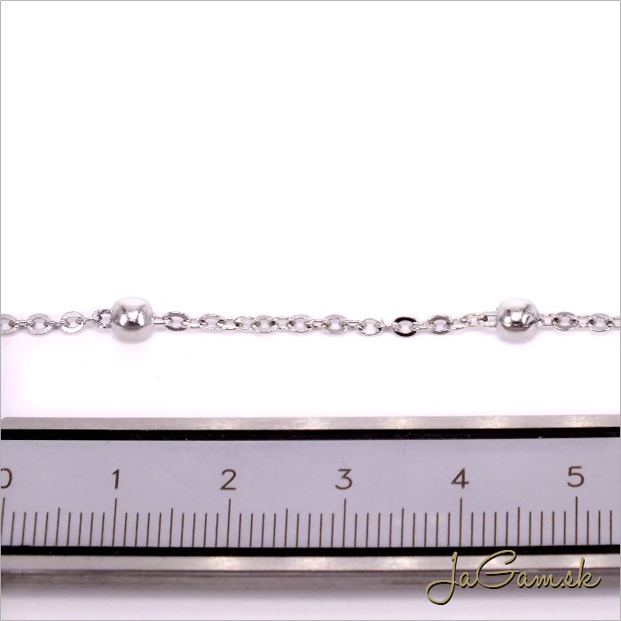 Retiazka 2,5x2mm CHIRURGICKÁ OCEĽ - 0,5m (chr007)